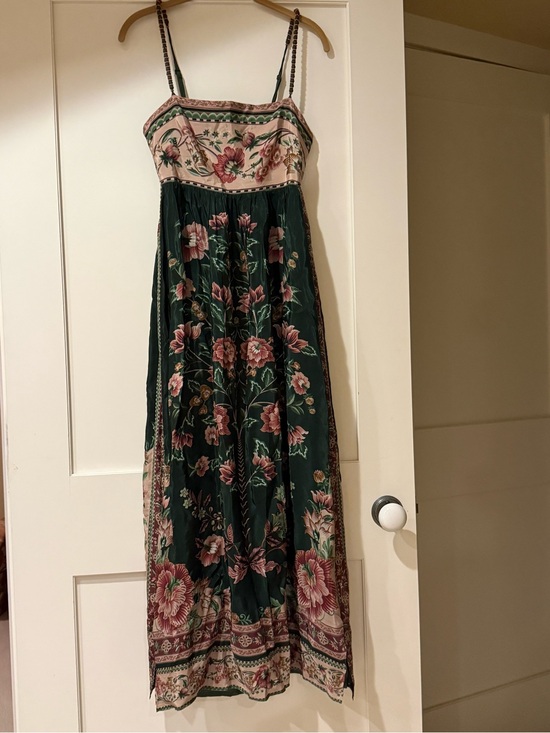 FARM Rio Dresses & Skirts - Farm Rio, green flowering garden midi dress size small